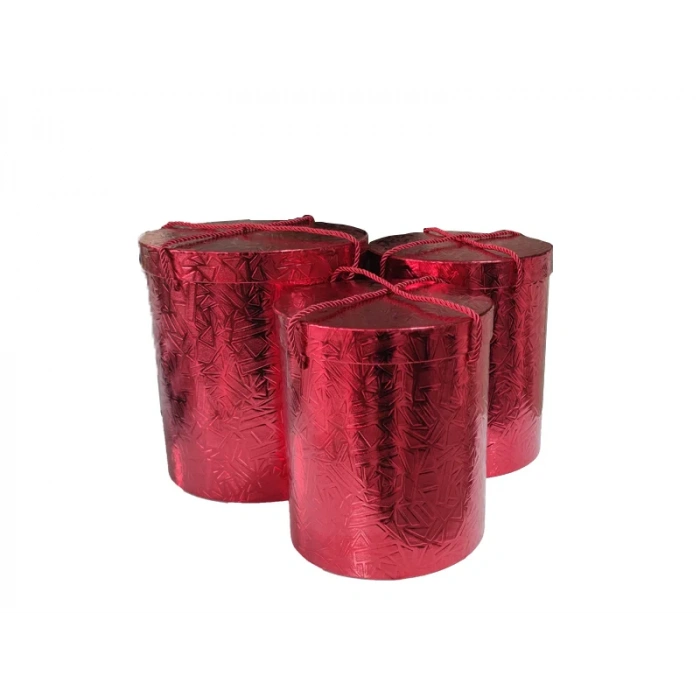 Silindir Hediye Kutu 3lü