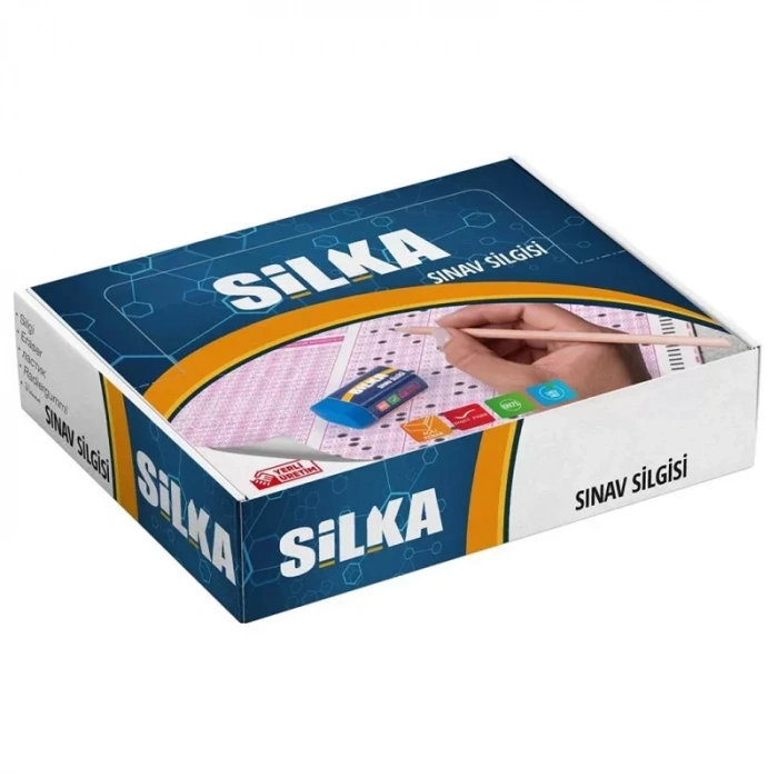 Silka Mavi Sınav Silgisi 20 Li Art.8