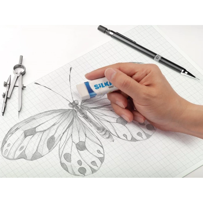 Silka Textmate Beyaz Silgi 30 Lu Kt Sg.3