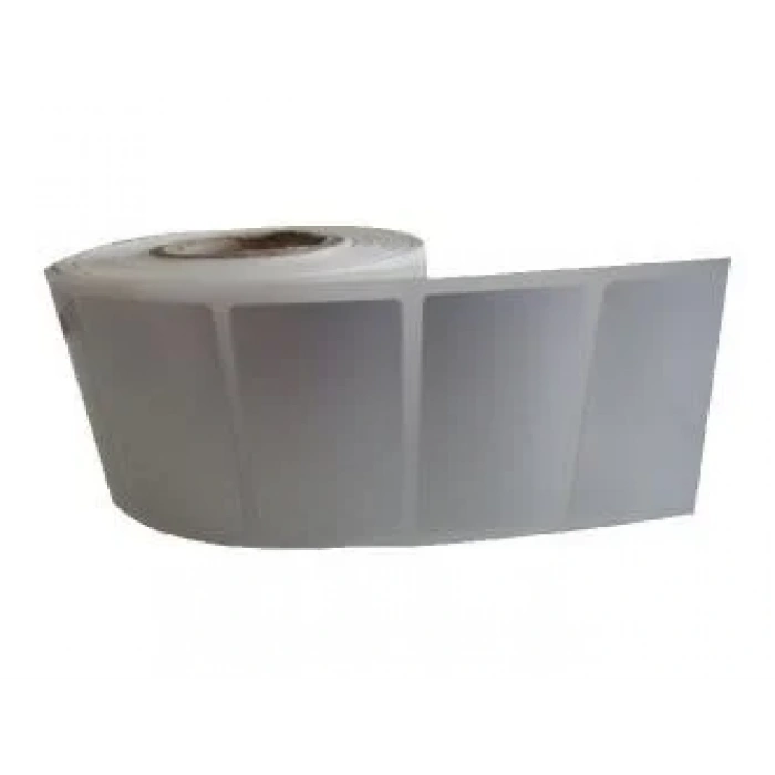 SİLVER MAT BARKOD ETİKETİ 50X75 750 ADET
