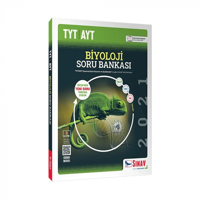 Sınav  Tyt Ayt Biyoloji Soru Bankası 2021