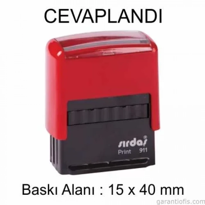 Sırdaş Otomatik Cevaplandı Yazılı Kaşe