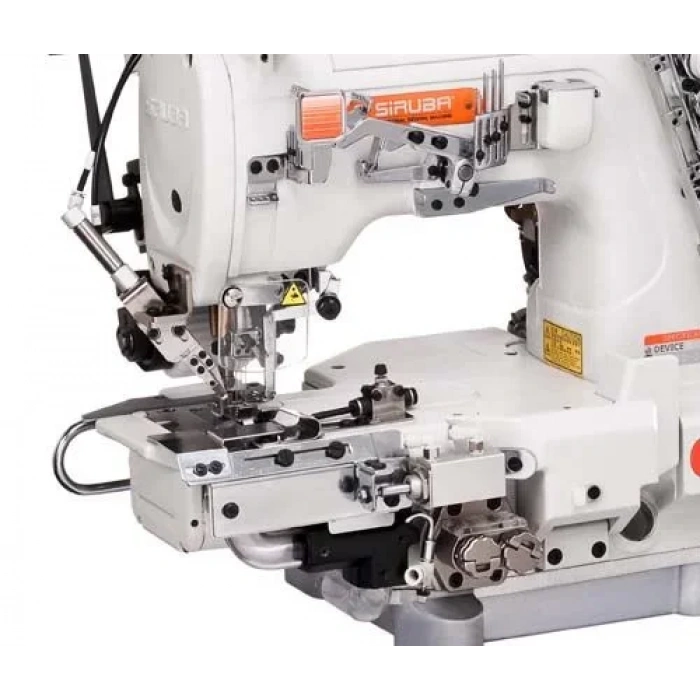 Siruba C007kd Direct Drive Elektronik Burunlu Çekicili Soldan Bıçak Regulalı Reçme Makinası