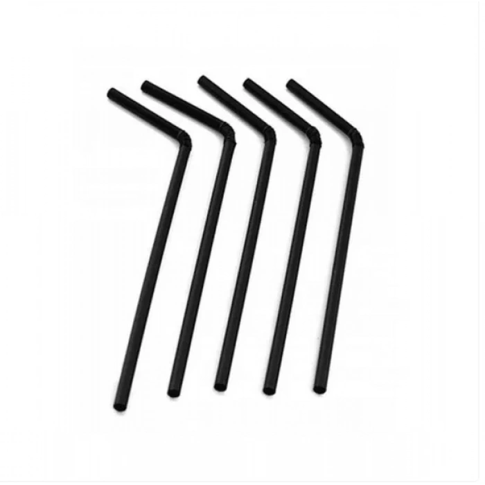 Siyah Körüklü Pipet ( 200 Lü X 50 Paket )