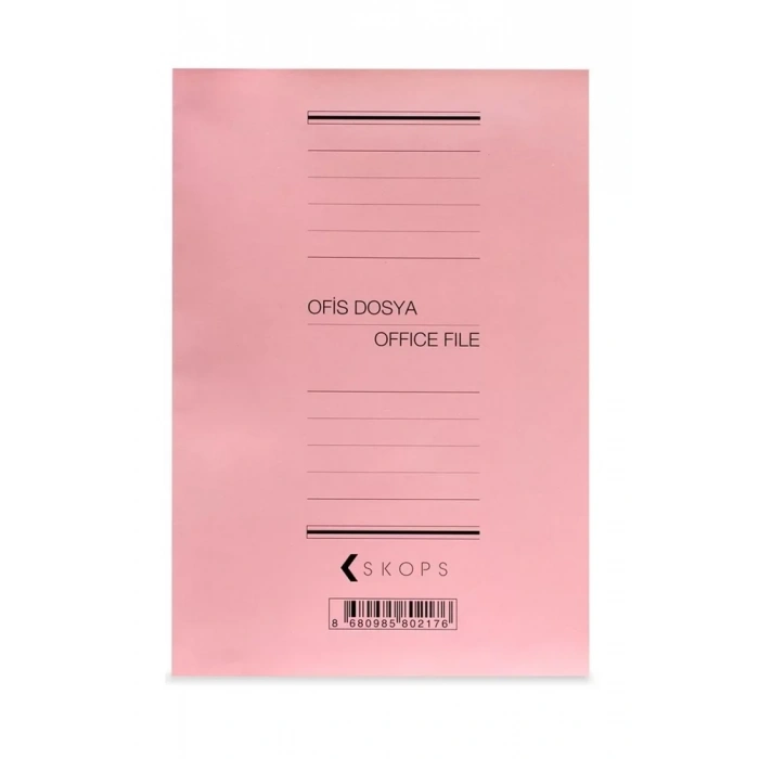 Skops Lüks Tam Kapak Karton Dosya (50 Li Paket)