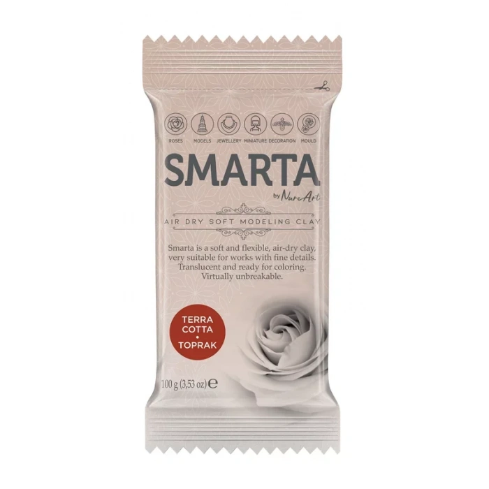Smarta Hava İle Kuruyan Modelleme Hamuru 04 Toprak Rengi 100gr