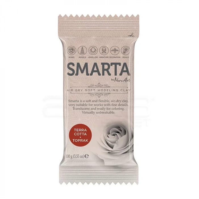 Smarta Hava İle Kuruyan Modelleme Hamuru 100g Toprak Rengi