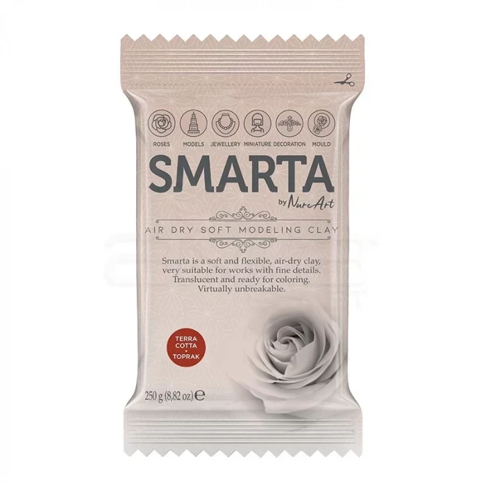 Smarta Hava İle Kuruyan Modelleme Hamuru 250g Toprak Rengi