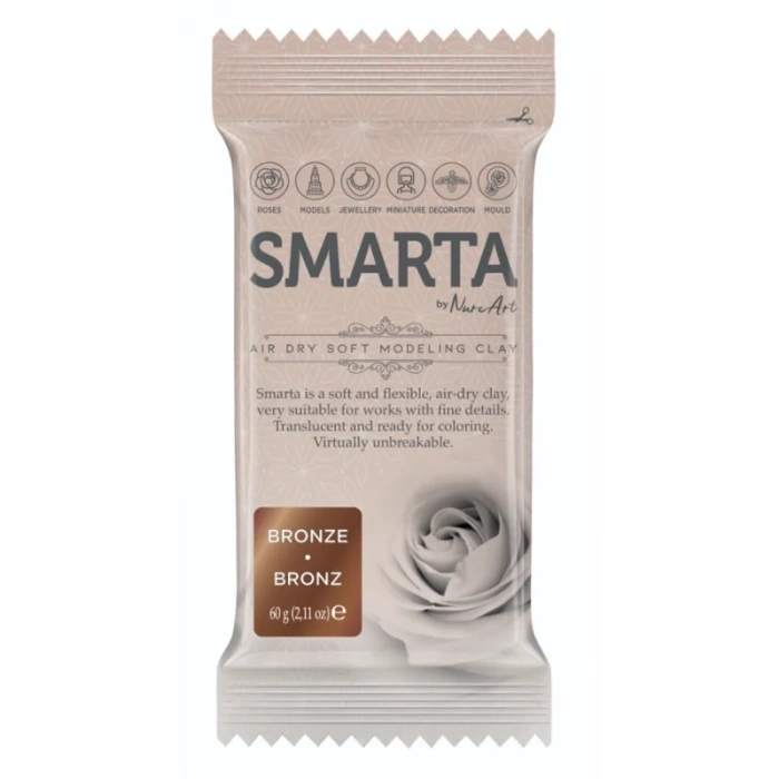 Smarta Hava İle Kuruyan Modelleme Hamuru 31 Metalik Bronz 60gr
