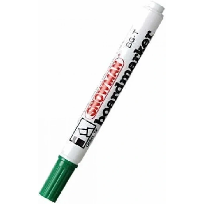 Snowman Beyaz Tahta Kalemi Doldurulabilir Yeşil Bg-12