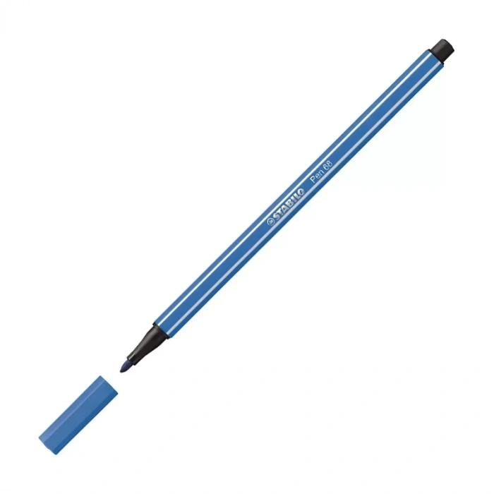Stabilo 68 Pen Keçe Uçlu Kalem 41 Mavi