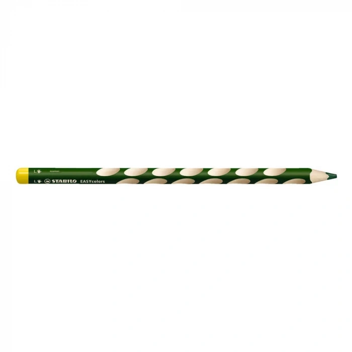 Stabilo Easy Colors Kuru Boya Kalemi Sol El Yaprak Yeşili
