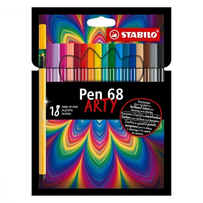 Stabilo Pen 68 ARTY 18li