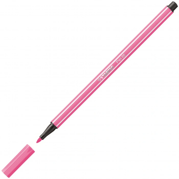 Stabilo Pen 68 Kalın Uçlu Keçeli Kalem 17 Açık Pembe
