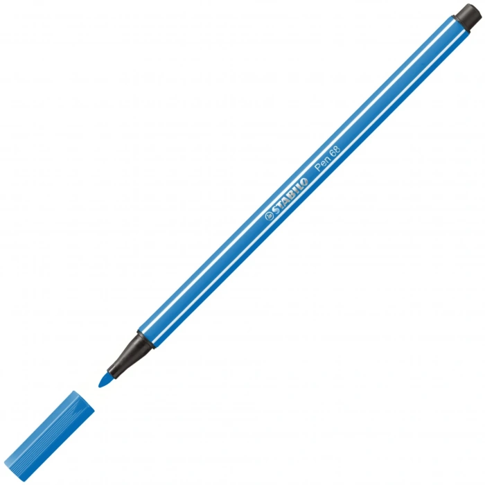 Stabilo Pen 68 Kalın Uçlu Keçeli Kalem 41 Mavi