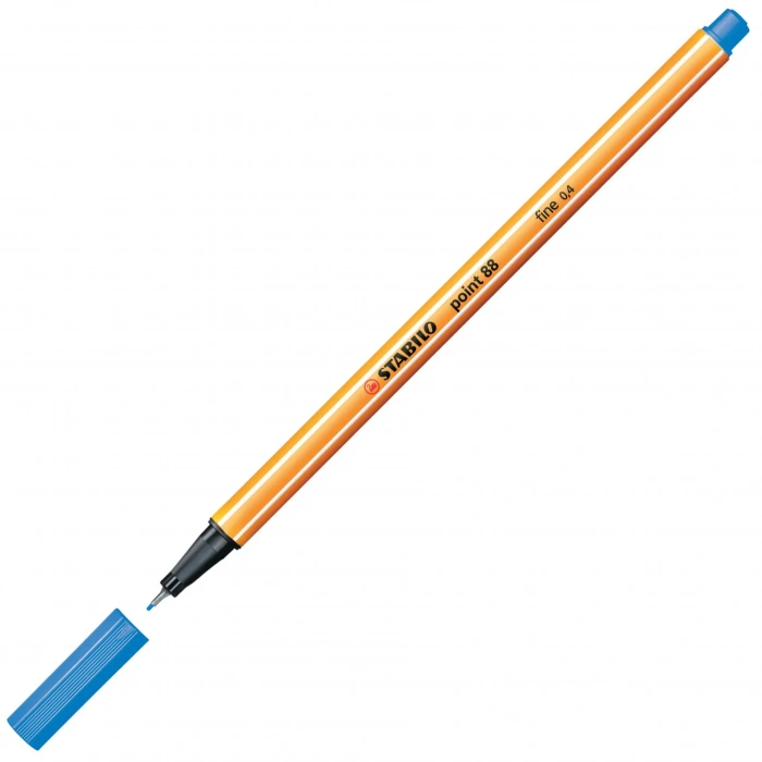 Stabilo Point 88 İnce Uçlu Keçeli Kalem 32 Koyu Mavi