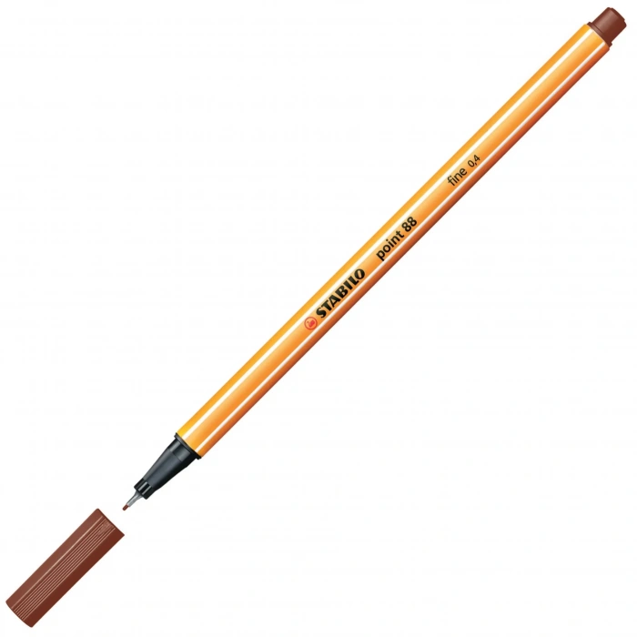 Stabilo Point 88 İnce Uçlu Keçeli Kalem 45 Kahverengi