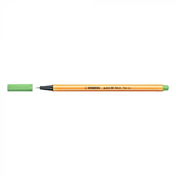 Stabilo Point 88 Keçeli Kalem 0.4 mm Floresan Elma Yeşili