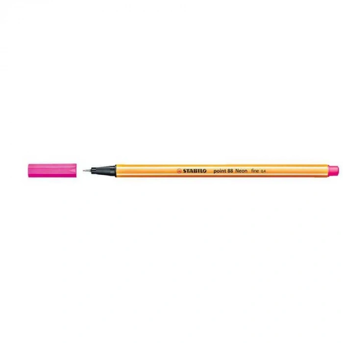 Stabilo Point 88 Keçeli Kalem 0.4 mm Floresan Pembe