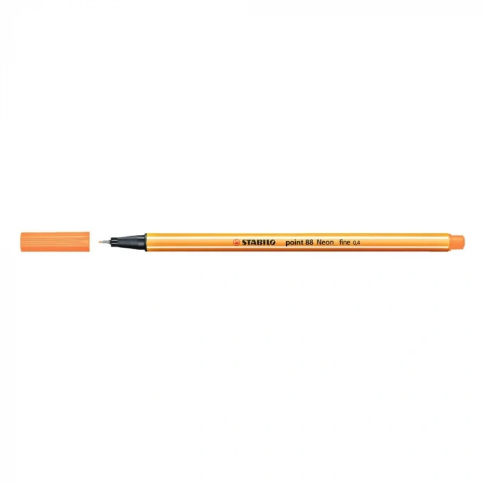 Stabilo Point 88 Keçeli Kalem 0.4 mm Floresan Turuncu
