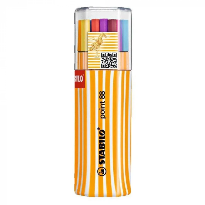 Stabilo Point 88 Şeffaf Paket 20li