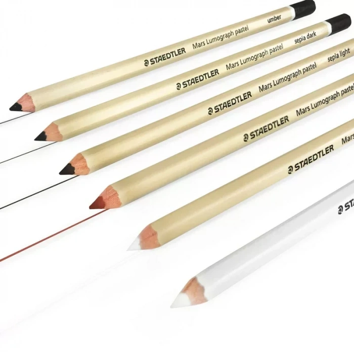 Staedtler Mars Lumograf Pastel Kalem 6lı Set 100p-sbk6