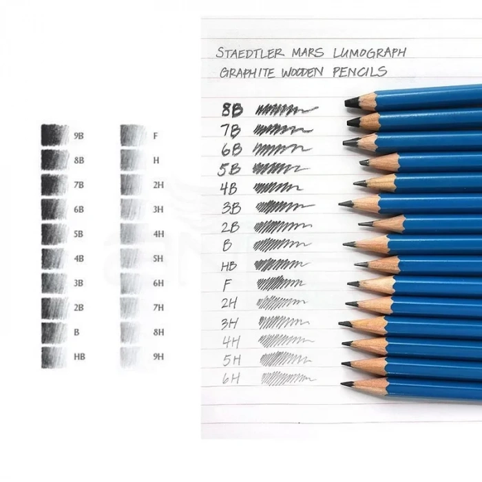 Staedtler Mars Lumograph Dereceli Kalem Seti 24lü