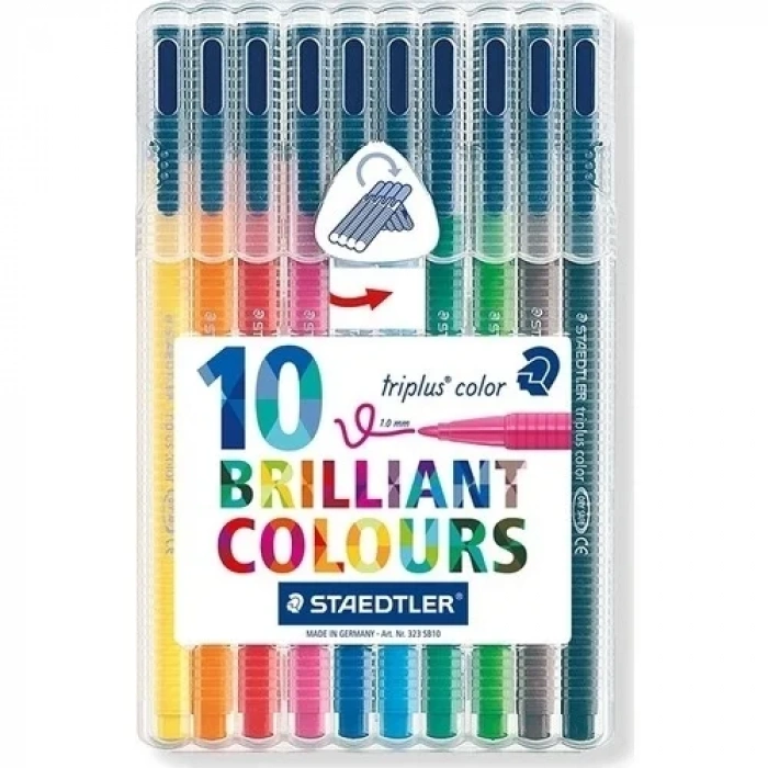 Staedtler Trıplus Color Keçeli Kalem 10lu