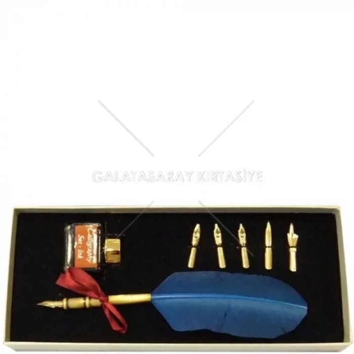 Steelpen Kaligrafi Seti Cs-0209 (mavi)