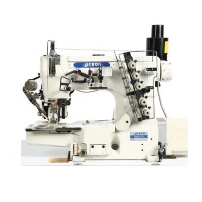 Stron Sf662-01/CB/UT Otomatik Burunlu Merdaneli Etek Reçme Makinesi