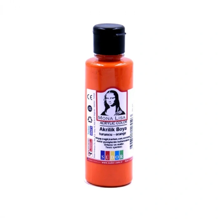 SÜDOR AKRİLİK BOYA 70 ml TURUNCU SD150-02