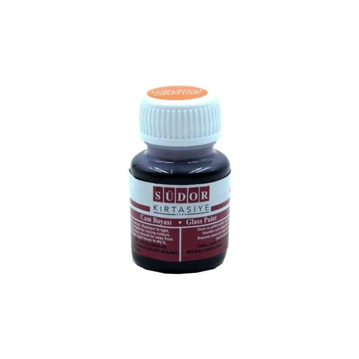 Südor Cam Boyası Turuncu Tek Renk