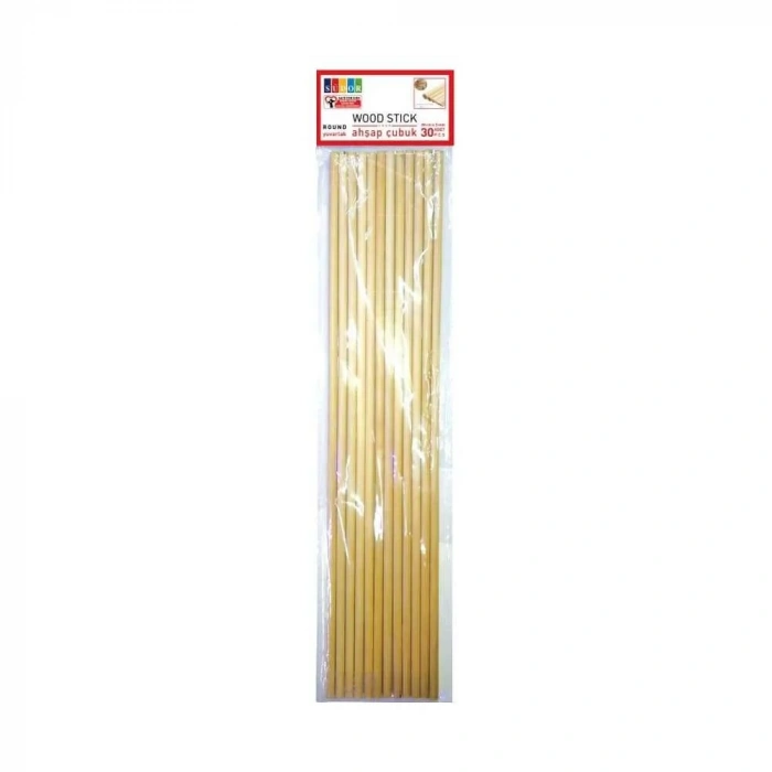 Südor Çubuk Ahşap 30lu 30 cm x 3 mm