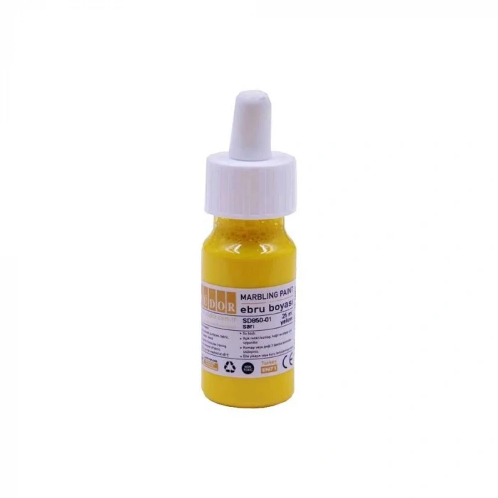 Südor Ebru Boyası 25 ml Limon Sarı