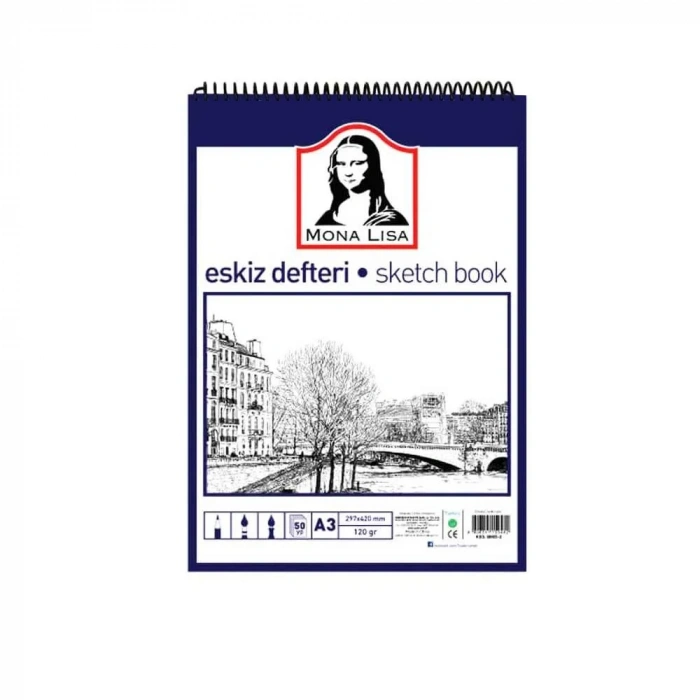Südor Eskiz Defteri A3 120 Gr 50 Yaprak