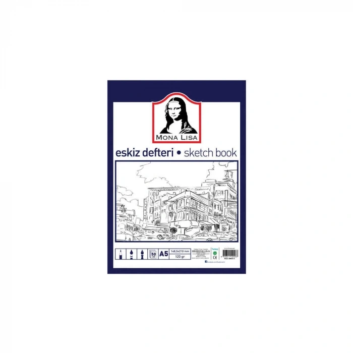 Südor Eskiz Defteri A5 120 gr 50 Yaprak