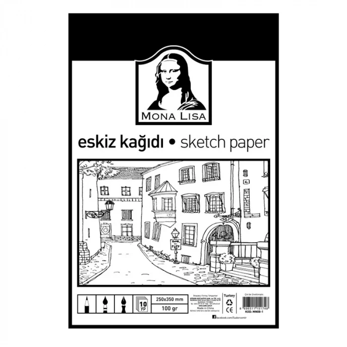 Südor Eskiz Kağıdı 25x35 100 Gr 10 Yp Mn08-1