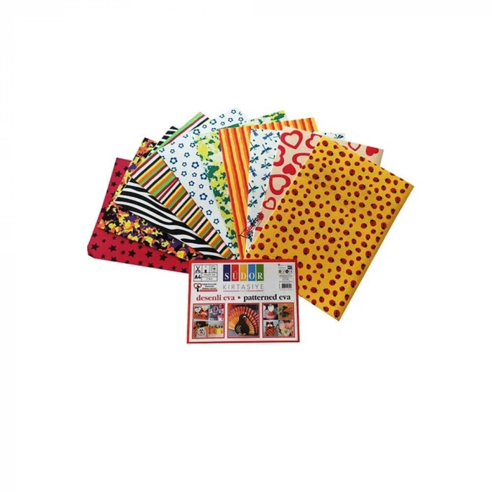 Südor Eva A4 2 mm 10 Renk Desenli