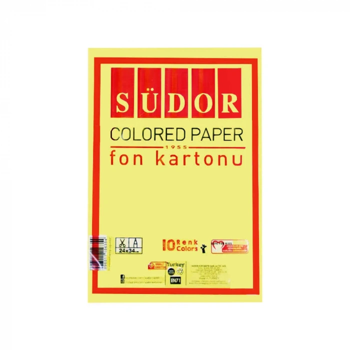 Südor Fon Kartonu 25x35 cm 100 gr 10lu