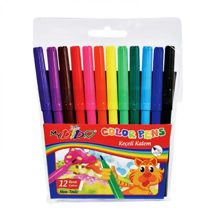 Südor Kk01 Mydido Keçeli Kalem 12 Renk