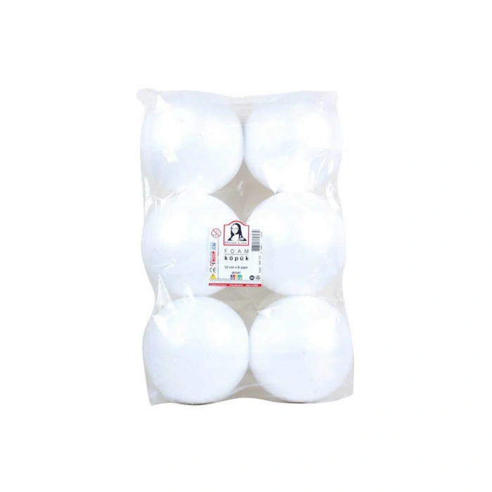 Südor Köpük 12 Cm 6lı Poşet