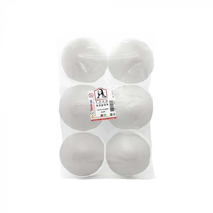 Südor Köpük 12Cm 6 Adet  Kp-12