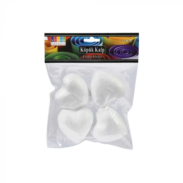 Südor Köpük Kalp 4lü