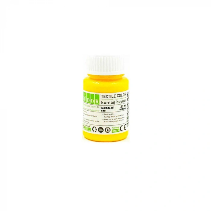 Südor Kumaş Boyası Tek Renk Limon Sarı