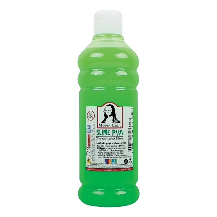 Südor Mona Lisa Slime Jeli 500 ml. FOSFORLU YEŞİL