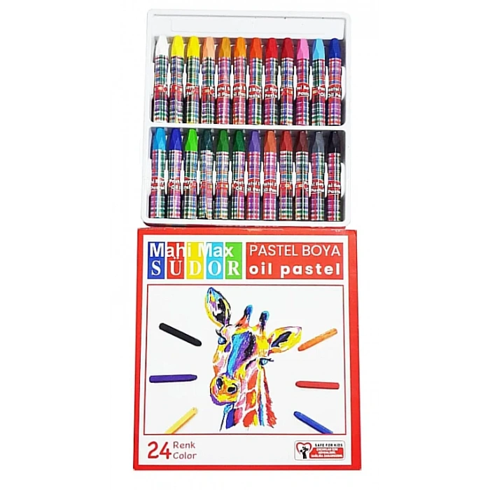 SÜDOR SD624 PASTEL BOYA 24 RENK