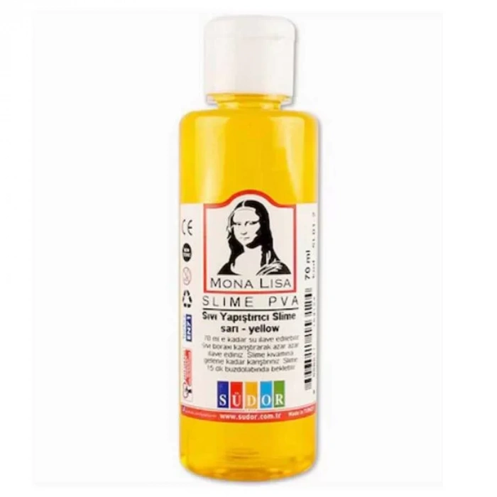 Südor Sıvı Slime Yapıştırıcı 70 ml Sarı