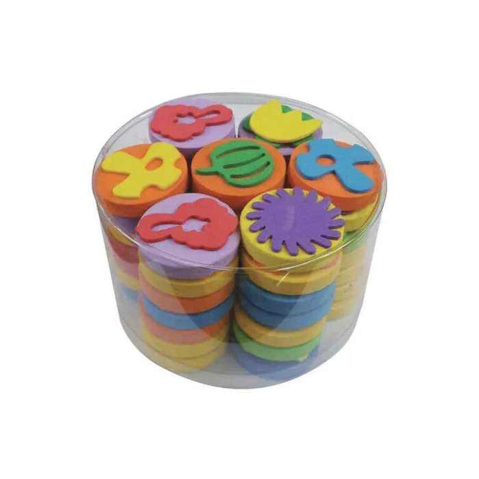 Südor Sünger Baskı Eva Kavanoz 49lu