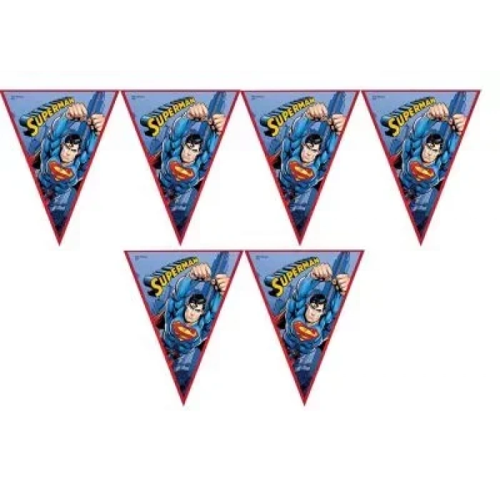Superman Bayrak Afiş