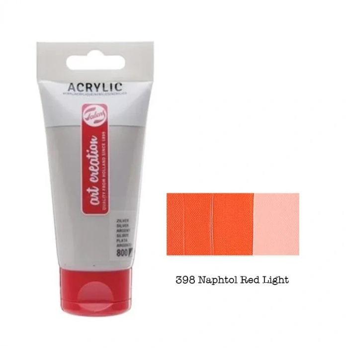 Talens Akrilik Boya 398 Naphthol Red Light 75ml (rt3511398m)